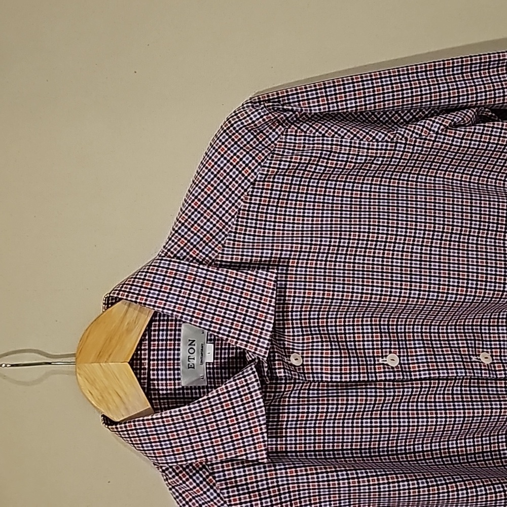 Eton Contemporary Fit Button Down L